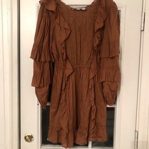 Sample ruffle dress Ulla Johnson style- never worn
